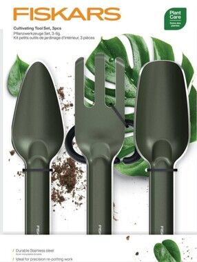 Fiskars Urban Plant Care Three-piece Planting Tool Set